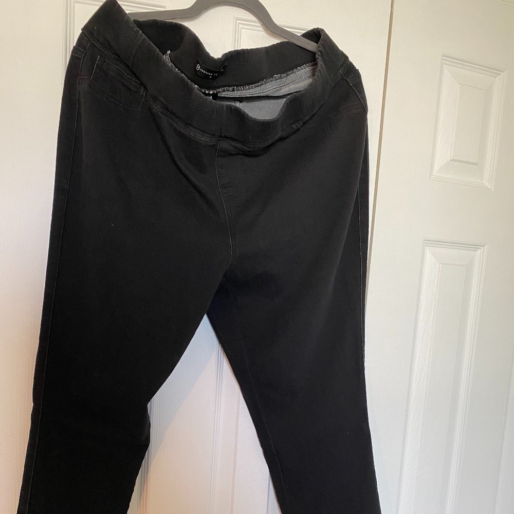 Black denim Jeans Jegging